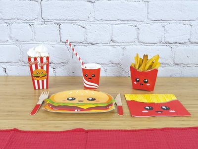 Salty Junk Food - Cups - Set Of 8