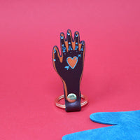 Papa Key Fob - Acid Green