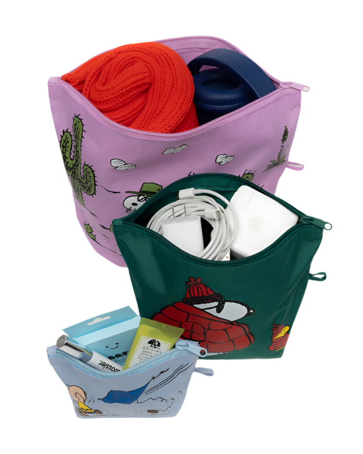 Go Pouch Set - Peanuts