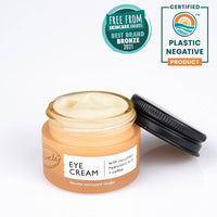 Eco Vegan Eye Cream with Cucumber, Hyaluronic Acid + Coffee