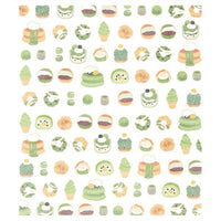 Printed Japanese Dishcloth - Japanese Matcha Sweets