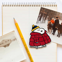 Peanuts Fridge Magnet - Snoopy Puffy Coat