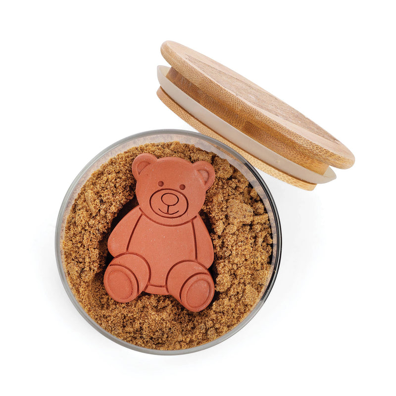 Terracotta Brown Sugar Bear Keeper & Saver, 2.5"