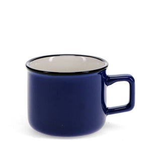 Stoneware espresso mug - Dark blue