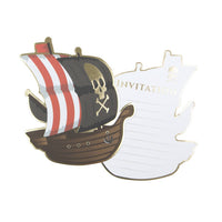 Pirate Invitations - Set Of 8