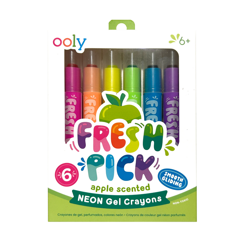 Ooly Fresh Pick: Apple Scented Gel Crayons