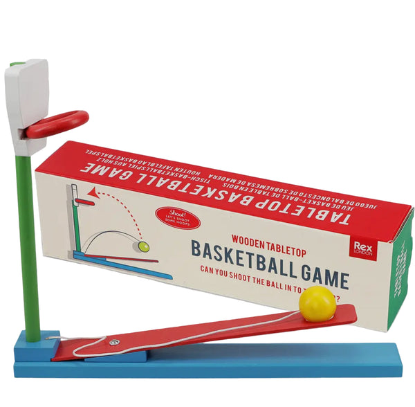 Wooden Tabletop Basketball Games