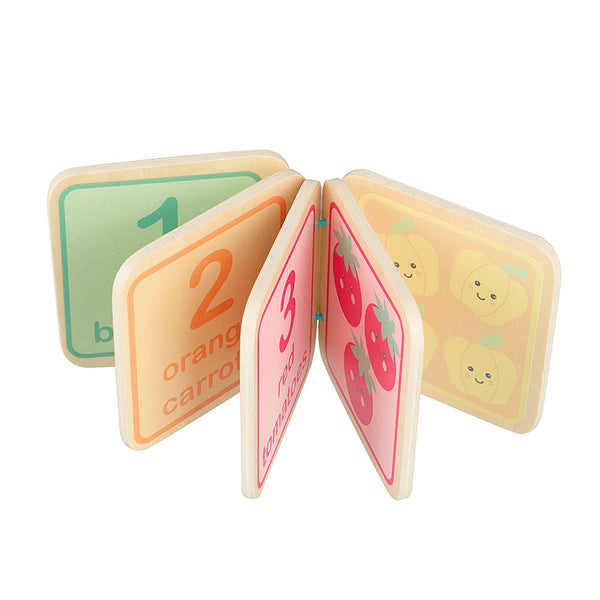 Happy Wooden Veggies Counting Book