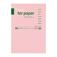 Mark's B6 Notebook Time For Paper - Light Pink