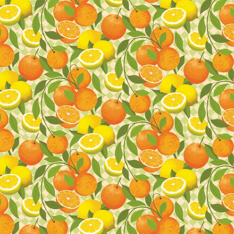 Printer Johnson Ltd - Citrus Gift Wrap