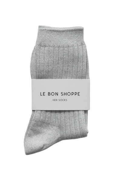 Her Socks - Snow White Glitter