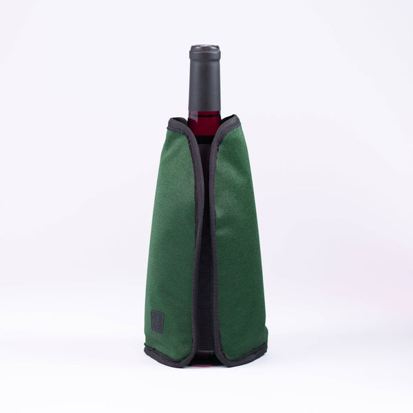 Freezable Wine Cooler Sleeve II - Forest Green