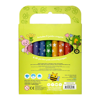 Carry-Along: Coloring Book Set - Garden Pals (10 PC Set)
