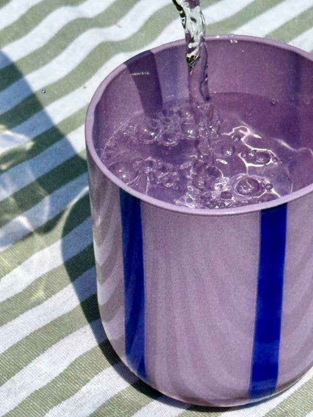 Atina Tumbler - Lilac/Navy