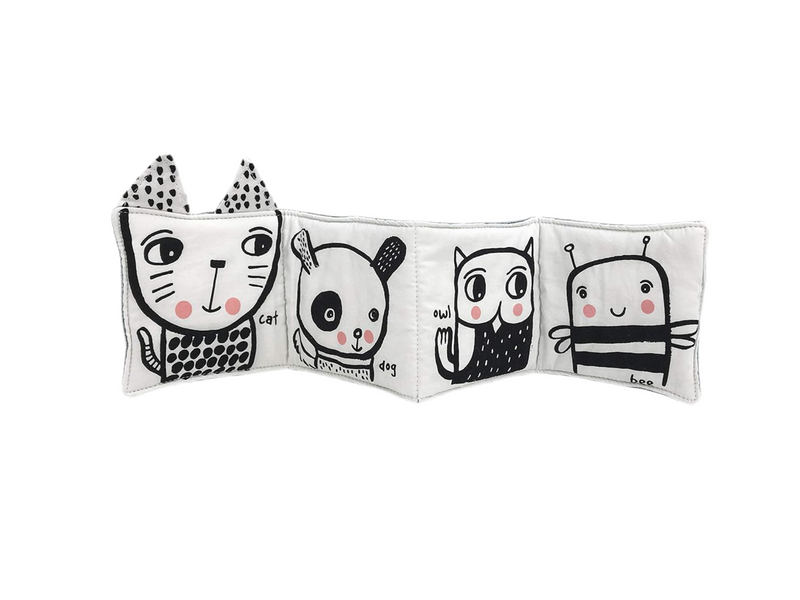 Soft Cloth Book - Friendly Faces in the Garden