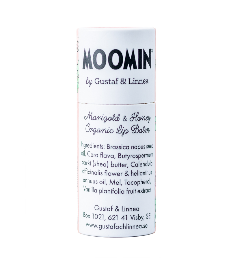 Moomin Organic Beeswax Lip Balm - Marigold & Honey