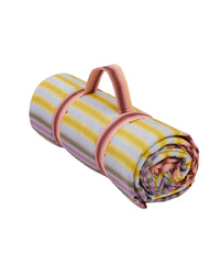 Puffy Picnic Blanket - Gradient Stripe Multi