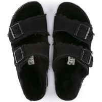 Arizona Shearling Sandal - Black