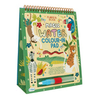 Floss and Rock - UK - Magic Colour Changing Watercard Easel and Pen - Jungle