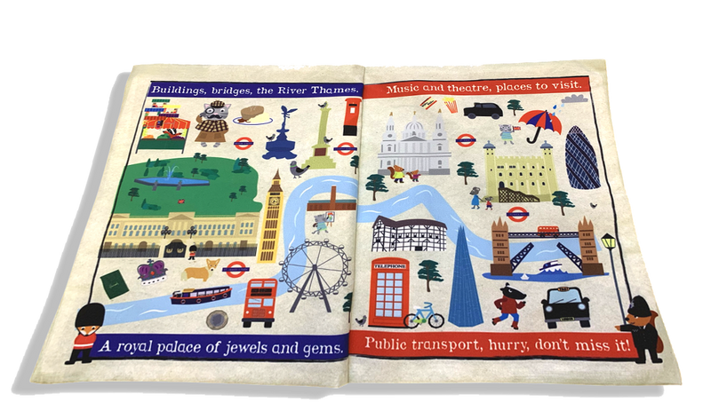 Nursery Times Crinkly Newspaper - London