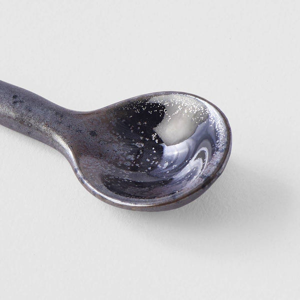 Black Speckle Spoon 12cm