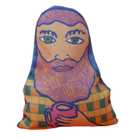 Relaxed People Lavender Bag: Man - Purple Beard