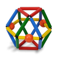 Wooden Rattle Grabber - Multicolored