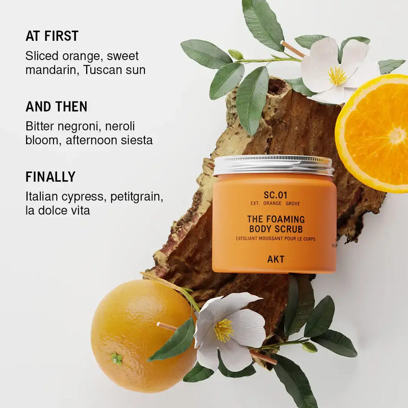 Foaming Body Scrub - SC.01 Orange Grove