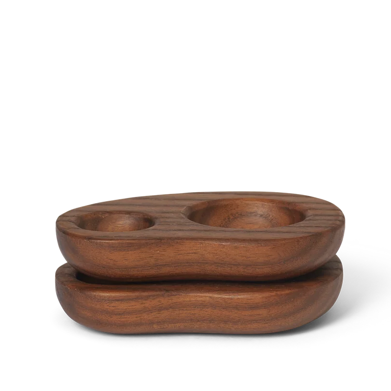 Cairn Egg Holder - Set of 2 - Dark Brown