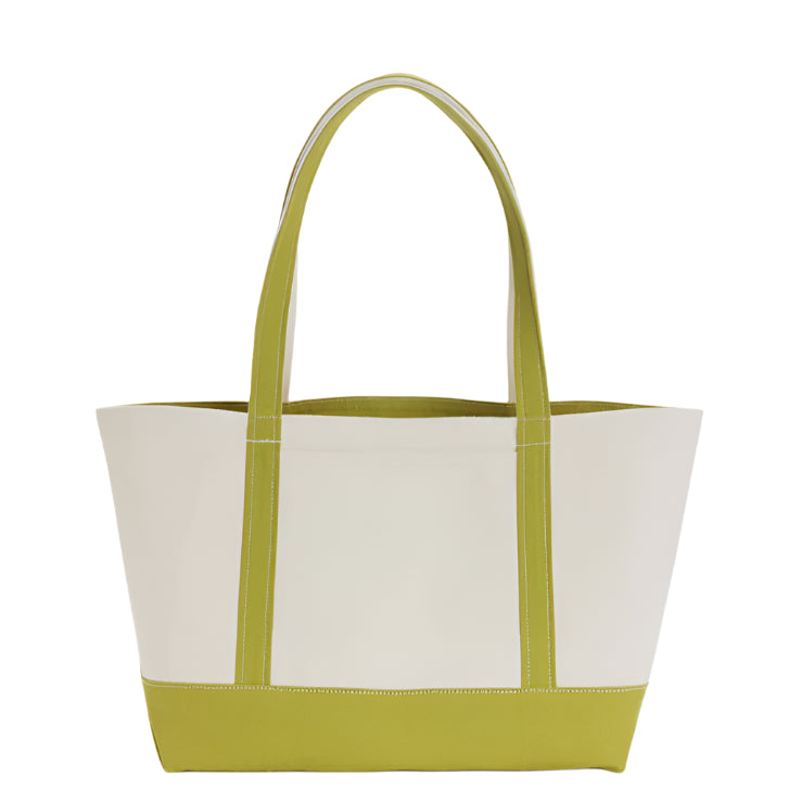Baggu Medium Heavyweight Canvas Tote - Lemongrass