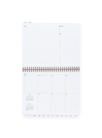 2026 Weekly Task Planner: Oxford Blue / None