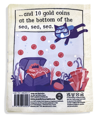 Nursery Times Crinkly Cloth Newspaper - Sailor Went to Sea