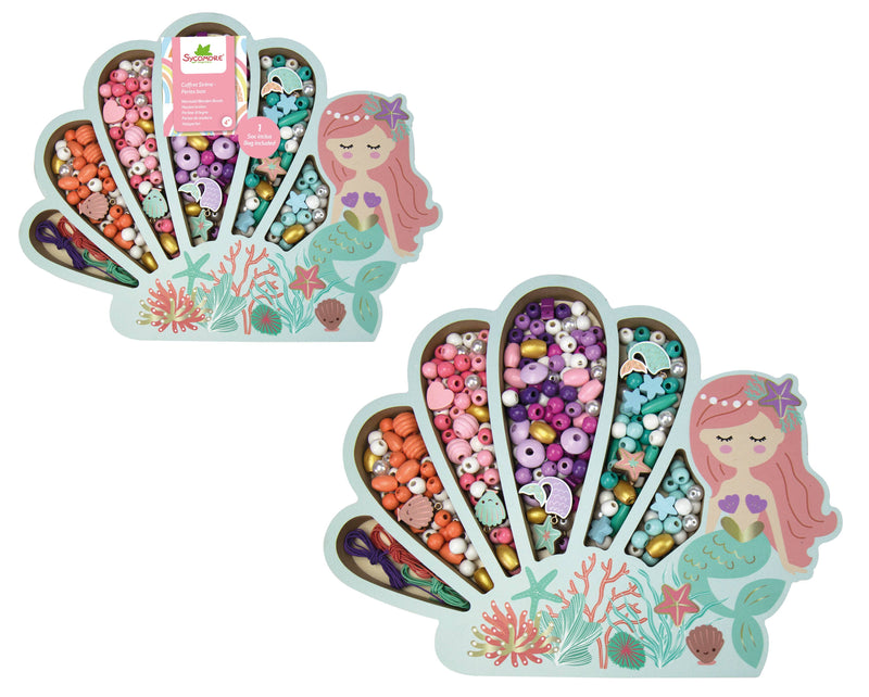 Wooden Beads - Mermaid