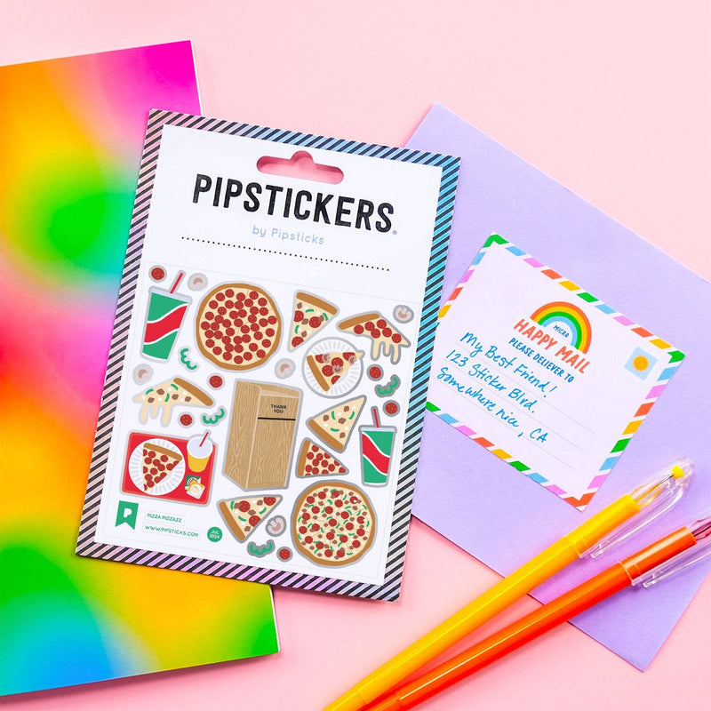 Pizza Pizzazz Stickers