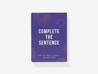 Complete The Sentence Cards