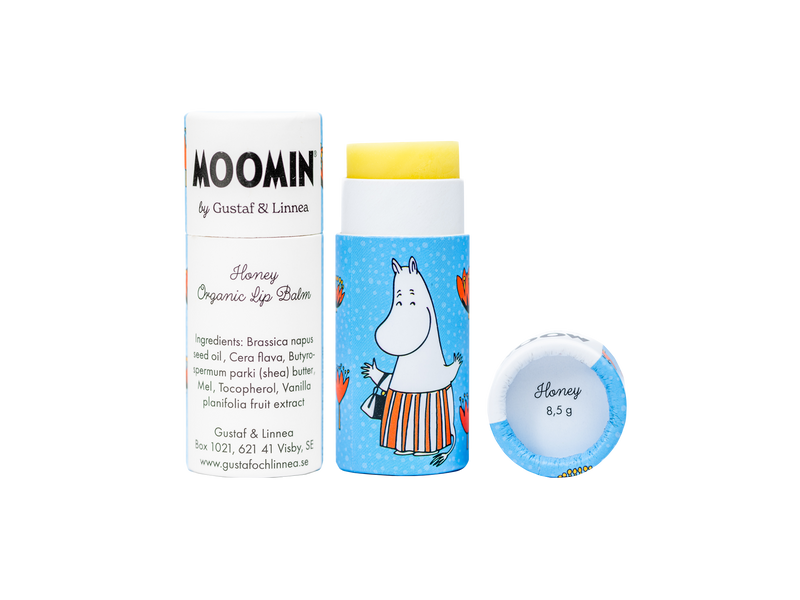 Moomin Organic Beeswax Lip Balm - Honey