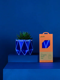 11cm Self-Watering Pot - Navy