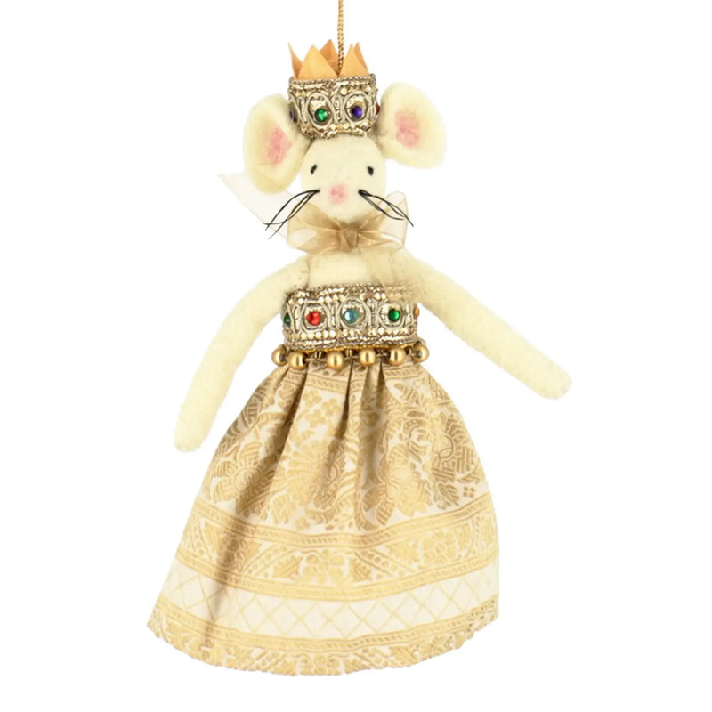Queen Marigold Mouse Hanging Decoration
