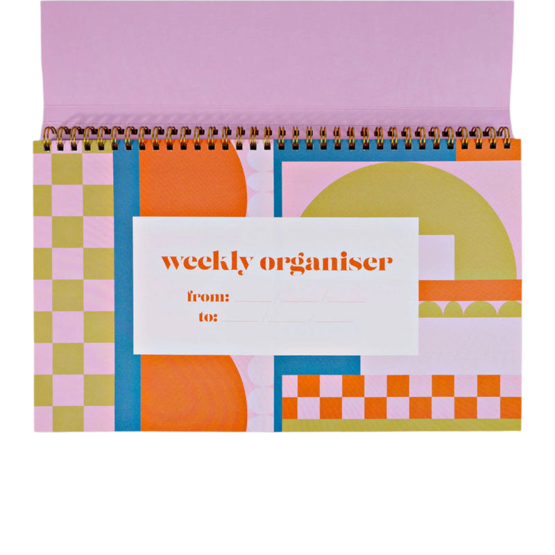 Ginger Weekly Organiser Book