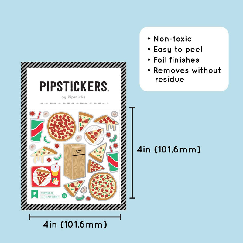 Pizza Pizzazz Stickers