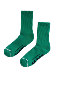 Hugger Socks - Kelly/Black