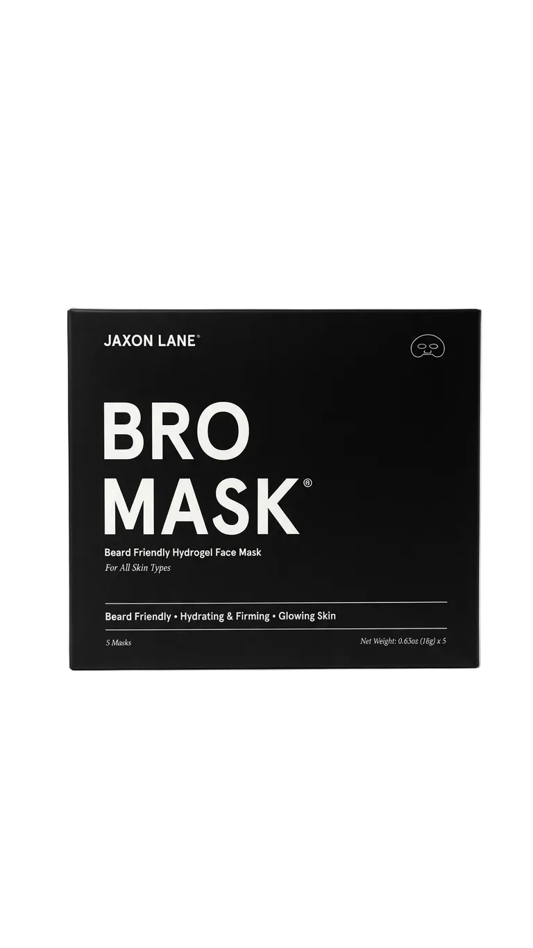 Bro Mask Half Mask Beard Friendly Sheet Mask (Single)