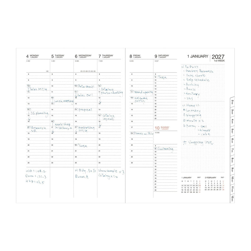 Mark's 2027 Diary A5 Storage.it - Green