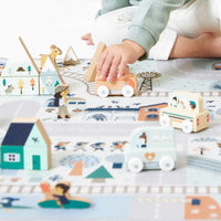 Cross Roads - Wooden Bus Toy