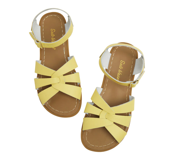[Pre-order] Salt Water Original Mom Sandal, Butter Yellow