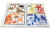Nursery Times Crinkly Cloth Newspaper - Colourful Creatures