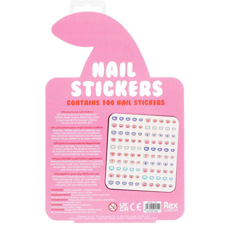 Nail Stickers (Pack of 100) - Cherry