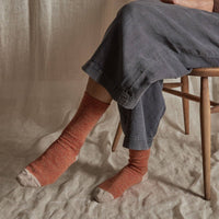 Fine Merino Wool Socks - Fire
