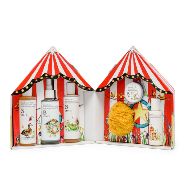 Little B Circus Tent Children's Bathtime Gift Set