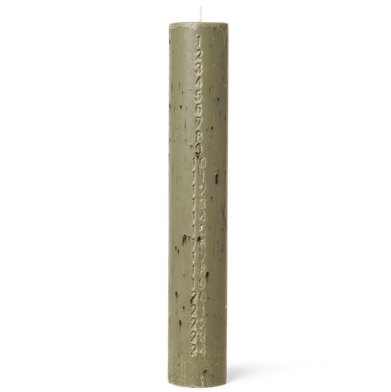 Mura Advent Candle - Artichoke Green